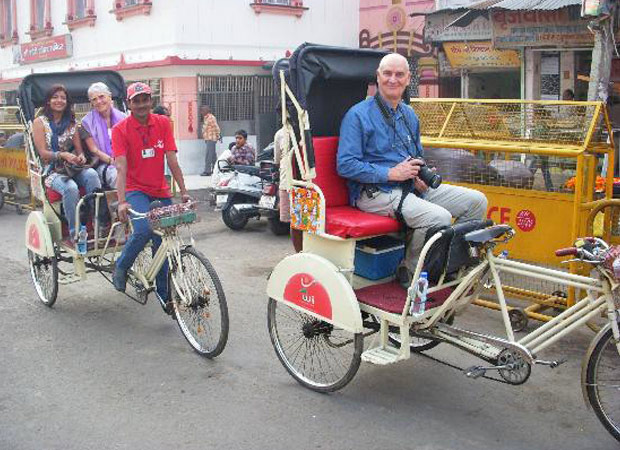Rickshaw Ride at Chandni Chowk